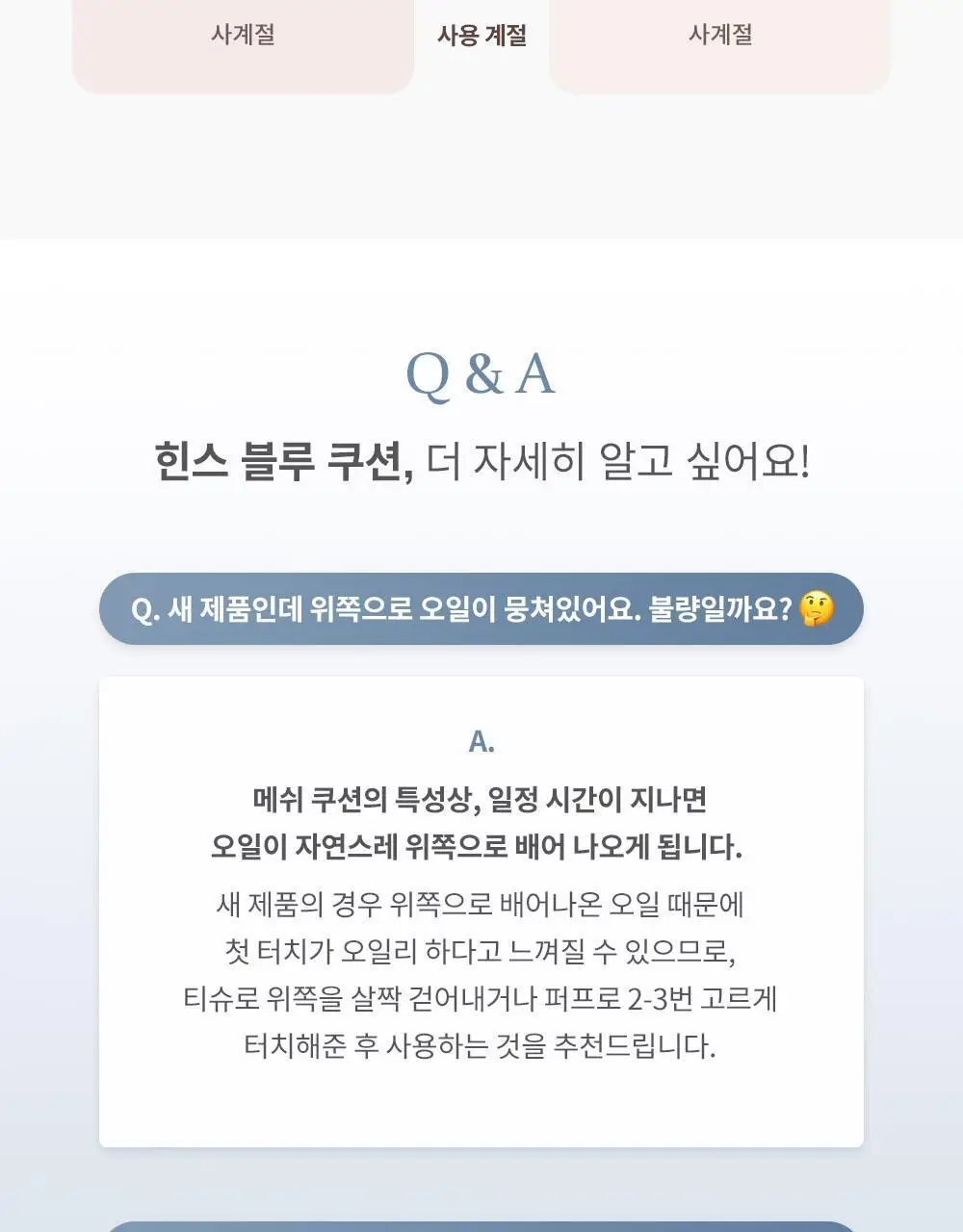 [크림치크 본품 증정] 힌스 메쉬 매트 쿠션 한정 기획 (+리필+크림치크)(오드스프링에디션) 상세페이지 41